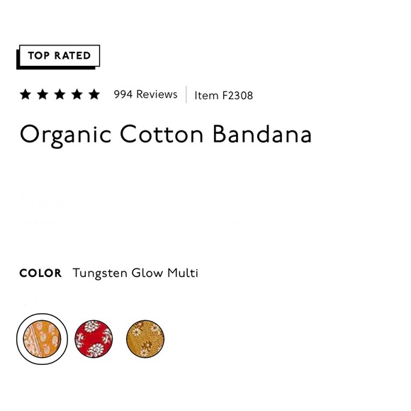 Madewell organic cotton Bandana - Picture 5 of 12
